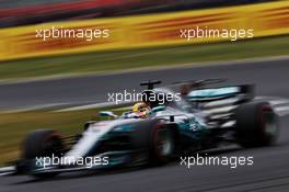 Lewis Hamilton (GBR) Mercedes AMG F1 W08. 15.07.2017. Formula 1 World Championship, Rd 10, British Grand Prix, Silverstone, England, Qualifying Day.