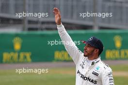 Lewis Hamilton (GBR) Mercedes AMG F1   15.07.2017. Formula 1 World Championship, Rd 10, British Grand Prix, Silverstone, England, Qualifying Day.