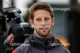 Romain Grosjean (FRA) Haas F1 Team. 15.07.2017. Formula 1 World Championship, Rd 10, British Grand Prix, Silverstone, England, Qualifying Day.
