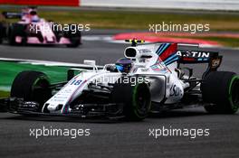 Lance Stroll (CDN) Williams FW40. 15.07.2017. Formula 1 World Championship, Rd 10, British Grand Prix, Silverstone, England, Qualifying Day.