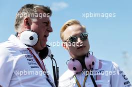 (L to R): Otmar Szafnauer (USA) Sahara Force India F1 Chief Operating Officer with Nikita Mazepin (RUS) Sahara Force India F1 Team Development Driver on the grid. 30.07.2017. Formula 1 World Championship, Rd 11, Hungarian Grand Prix, Budapest, Hungary, Race Day.