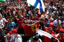 Fans invade the podium. 30.07.2017. Formula 1 World Championship, Rd 11, Hungarian Grand Prix, Budapest, Hungary, Race Day.