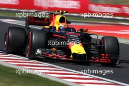 Max Verstappen (NLD) Red Bull Racing  29.07.2017. Formula 1 World Championship, Rd 11, Hungarian Grand Prix, Budapest, Hungary, Qualifying Day.