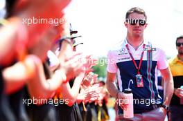 Paul di Resta (GBR) Williams Reserve Driver on the drivers parade. 30.07.2017. Formula 1 World Championship, Rd 11, Hungarian Grand Prix, Budapest, Hungary, Race Day.