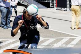 Marc Gene (ESP) Ferrari Test Driver. 30.07.2017. Formula 1 World Championship, Rd 11, Hungarian Grand Prix, Budapest, Hungary, Race Day.