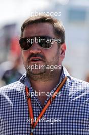 Paul Hembery (GBR) Pirelli Motorsport Director. 30.07.2017. Formula 1 World Championship, Rd 11, Hungarian Grand Prix, Budapest, Hungary, Race Day.