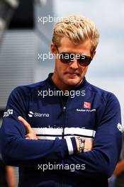 Marcus Ericsson (SWE) Sauber F1 Team. 27.07.2017. Formula 1 World Championship, Rd 11, Hungarian Grand Prix, Budapest, Hungary, Preparation Day.