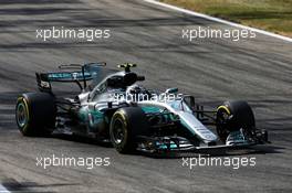 Valtteri Bottas (FIN) Mercedes AMG F1 W08. 01.09.2017. Formula 1 World Championship, Rd 13, Italian Grand Prix, Monza, Italy, Practice Day.