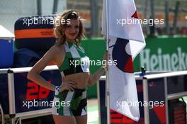 Grid Girls. 03.09.2017. Formula 1 World Championship, Rd 13, Italian Grand Prix, Monza, Italy, Race Day.