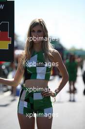 Grid Girls. 03.09.2017. Formula 1 World Championship, Rd 13, Italian Grand Prix, Monza, Italy, Race Day.