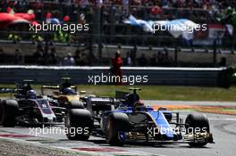 Pascal Wehrlein (GER) Sauber C36. 03.09.2017. Formula 1 World Championship, Rd 13, Italian Grand Prix, Monza, Italy, Race Day.