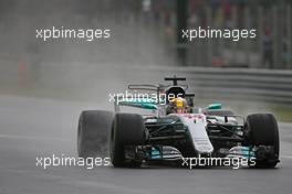 Lewis Hamilton (GBR) Mercedes AMG F1   02.09.2017. Formula 1 World Championship, Rd 13, Italian Grand Prix, Monza, Italy, Qualifying Day.
