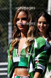 Grid girl. 03.09.2017. Formula 1 World Championship, Rd 13, Italian Grand Prix, Monza, Italy, Race Day.