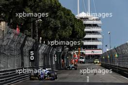Marcus Ericsson (SWE) Sauber C36. 28.05.2017. Formula 1 World Championship, Rd 6, Monaco Grand Prix, Monte Carlo, Monaco, Race Day.