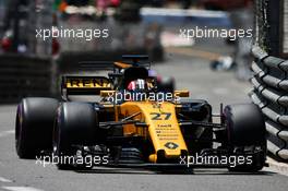 Nico Hulkenberg (GER) Renault Sport F1 Team RS17. 28.05.2017. Formula 1 World Championship, Rd 6, Monaco Grand Prix, Monte Carlo, Monaco, Race Day.