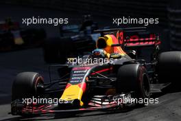 Daniel Ricciardo (AUS) Red Bull Racing  28.05.2017. Formula 1 World Championship, Rd 6, Monaco Grand Prix, Monte Carlo, Monaco, Race Day.