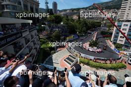 The start of the race. 28.05.2017. Formula 1 World Championship, Rd 6, Monaco Grand Prix, Monte Carlo, Monaco, Race Day.