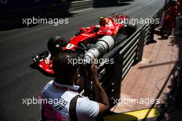 Kimi Raikkonen (FIN) Ferrari SF70H photographed. 28.05.2017. Formula 1 World Championship, Rd 6, Monaco Grand Prix, Monte Carlo, Monaco, Race Day.