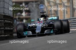 Lewis Hamilton (GBR) Mercedes AMG F1   27.05.2017. Formula 1 World Championship, Rd 6, Monaco Grand Prix, Monte Carlo, Monaco, Qualifying Day.