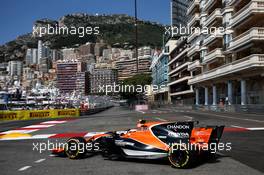 Stoffel Vandoorne (BEL) McLaren MCL32. 27.05.2017. Formula 1 World Championship, Rd 6, Monaco Grand Prix, Monte Carlo, Monaco, Qualifying Day.