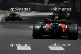 Jenson Button (GBR) McLaren F1  27.05.2017. Formula 1 World Championship, Rd 6, Monaco Grand Prix, Monte Carlo, Monaco, Qualifying Day.