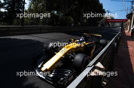 Jolyon Palmer (GBR) Renault Sport F1 Team RS17. 27.05.2017. Formula 1 World Championship, Rd 6, Monaco Grand Prix, Monte Carlo, Monaco, Qualifying Day.