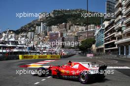 Kimi Raikkonen (FIN) Ferrari SF70H. 27.05.2017. Formula 1 World Championship, Rd 6, Monaco Grand Prix, Monte Carlo, Monaco, Qualifying Day.