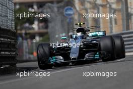 Valtteri Bottas (FIN) Mercedes AMG F1  27.05.2017. Formula 1 World Championship, Rd 6, Monaco Grand Prix, Monte Carlo, Monaco, Qualifying Day.