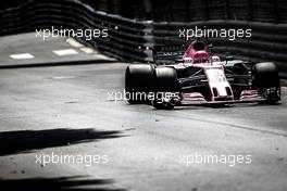 Esteban Ocon (FRA) Sahara Force India F1 VJM10. 27.05.2017. Formula 1 World Championship, Rd 6, Monaco Grand Prix, Monte Carlo, Monaco, Qualifying Day.