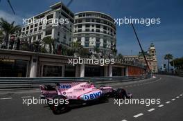Esteban Ocon (FRA) Sahara Force India F1 VJM10. 25.05.2017. Formula 1 World Championship, Rd 6, Monaco Grand Prix, Monte Carlo, Monaco, Practice Day.