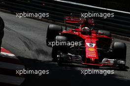 Sebastian Vettel (GER) Ferrari SF70H. 25.05.2017. Formula 1 World Championship, Rd 6, Monaco Grand Prix, Monte Carlo, Monaco, Practice Day.