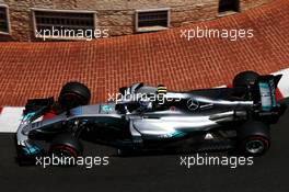 Valtteri Bottas (FIN) Mercedes AMG F1 W08. 25.05.2017. Formula 1 World Championship, Rd 6, Monaco Grand Prix, Monte Carlo, Monaco, Practice Day.
