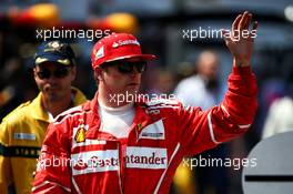 Kimi Raikkonen (FIN) Ferrari. 25.05.2017. Formula 1 World Championship, Rd 6, Monaco Grand Prix, Monte Carlo, Monaco, Practice Day.