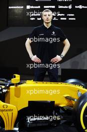 Sergey Sirotkin (RUS) Renault Sport F1 Team RS17 Third Driver. 21.02.2017. Renault Sport Formula One Team RS17 Launch, Royal Horticultural Society Headquarters, London, England.
