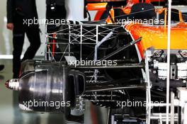 McLaren MCL32 sidepod with sensor equipment. 28.04.2017. Formula 1 World Championship, Rd 4, Russian Grand Prix, Sochi Autodrom, Sochi, Russia, Practice Day.