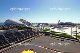 Kimi Raikkonen (FIN) Scuderia Ferrari  28.04.2017. Formula 1 World Championship, Rd 4, Russian Grand Prix, Sochi Autodrom, Sochi, Russia, Practice Day.