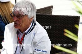 Bernie Ecclestone (GBR). 28.04.2017. Formula 1 World Championship, Rd 4, Russian Grand Prix, Sochi Autodrom, Sochi, Russia, Practice Day.