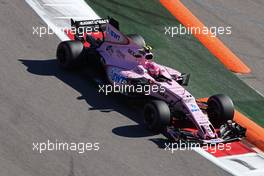 Esteban Ocon (FRA) Force India F1  28.04.2017. Formula 1 World Championship, Rd 4, Russian Grand Prix, Sochi Autodrom, Sochi, Russia, Practice Day.