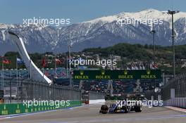 Pascal Wehrlein (GER) Sauber C36. 28.04.2017. Formula 1 World Championship, Rd 4, Russian Grand Prix, Sochi Autodrom, Sochi, Russia, Practice Day.
