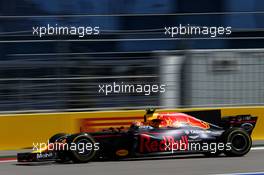 Max Verstappen (NLD) Red Bull Racing RB13. 28.04.2017. Formula 1 World Championship, Rd 4, Russian Grand Prix, Sochi Autodrom, Sochi, Russia, Practice Day.