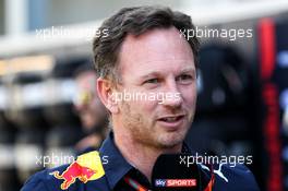 Christian Horner (GBR) Red Bull Racing Team Principal. 28.04.2017. Formula 1 World Championship, Rd 4, Russian Grand Prix, Sochi Autodrom, Sochi, Russia, Practice Day.