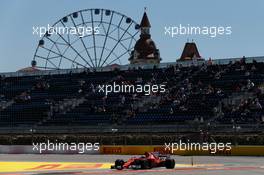 Kimi Raikkonen (FIN) Ferrari SF70H. 28.04.2017. Formula 1 World Championship, Rd 4, Russian Grand Prix, Sochi Autodrom, Sochi, Russia, Practice Day.