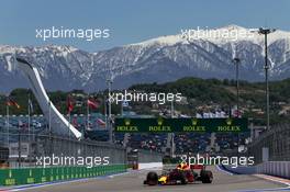 Max Verstappen (NLD) Red Bull Racing RB13. 28.04.2017. Formula 1 World Championship, Rd 4, Russian Grand Prix, Sochi Autodrom, Sochi, Russia, Practice Day.