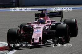 Sergio Perez (MEX) Sahara Force India F1 VJM10. 28.04.2017. Formula 1 World Championship, Rd 4, Russian Grand Prix, Sochi Autodrom, Sochi, Russia, Practice Day.