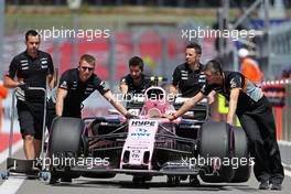 Force India F1  29.04.2017. Formula 1 World Championship, Rd 4, Russian Grand Prix, Sochi Autodrom, Sochi, Russia, Qualifying Day.