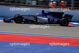 Marcus Ericsson (SWE) Sauber C36. 29.04.2017. Formula 1 World Championship, Rd 4, Russian Grand Prix, Sochi Autodrom, Sochi, Russia, Qualifying Day.