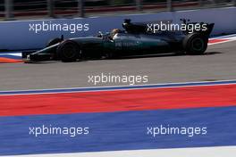 Lewis Hamilton (GBR) Mercedes AMG F1 W08. 29.04.2017. Formula 1 World Championship, Rd 4, Russian Grand Prix, Sochi Autodrom, Sochi, Russia, Qualifying Day.