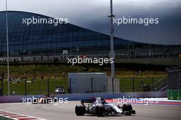 Lance Stroll (CDN) Williams FW40. 29.04.2017. Formula 1 World Championship, Rd 4, Russian Grand Prix, Sochi Autodrom, Sochi, Russia, Qualifying Day.