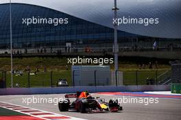 Max Verstappen (NLD) Red Bull Racing RB13. 29.04.2017. Formula 1 World Championship, Rd 4, Russian Grand Prix, Sochi Autodrom, Sochi, Russia, Qualifying Day.