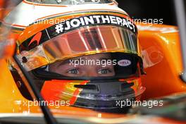 Stoffel Vandoorne (BEL) McLaren F1  29.04.2017. Formula 1 World Championship, Rd 4, Russian Grand Prix, Sochi Autodrom, Sochi, Russia, Qualifying Day.